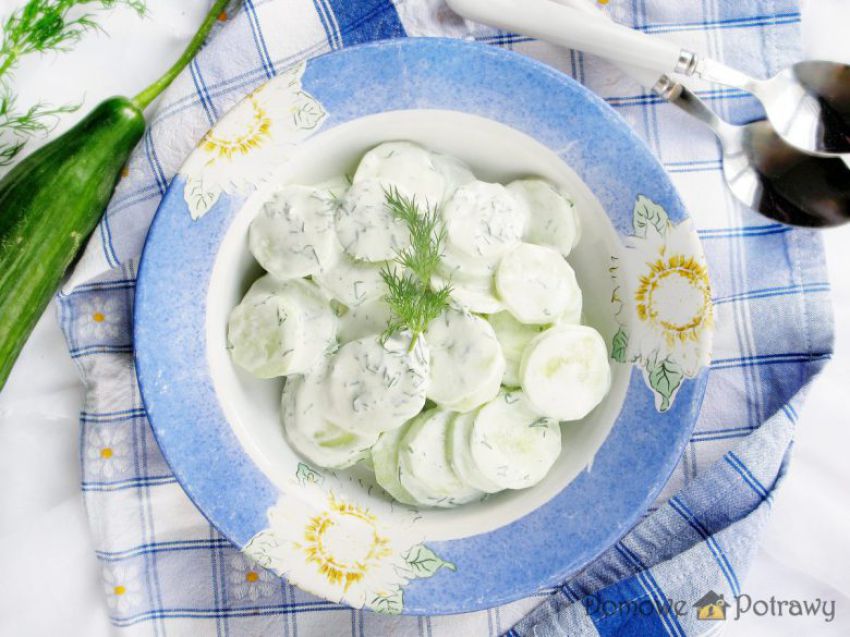 Mizeria z ogórków Mizeria z ogórków