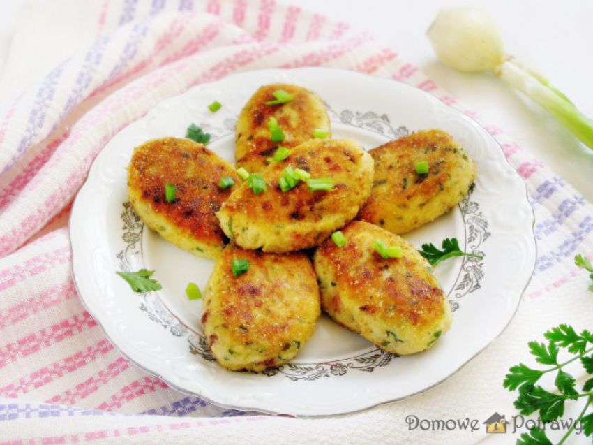 Kotlety ziemniaczane z boczkiem Kotlety ziemniaczane z boczkiem