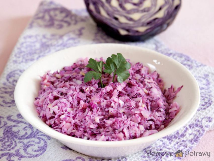 Surówka z czerwonej kapusty Surówka z czerwonej kapusty
