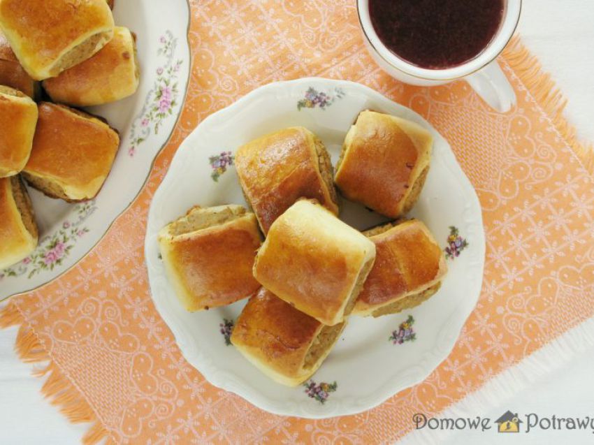 Paszteciki z mięsem Paszteciki z mięsem