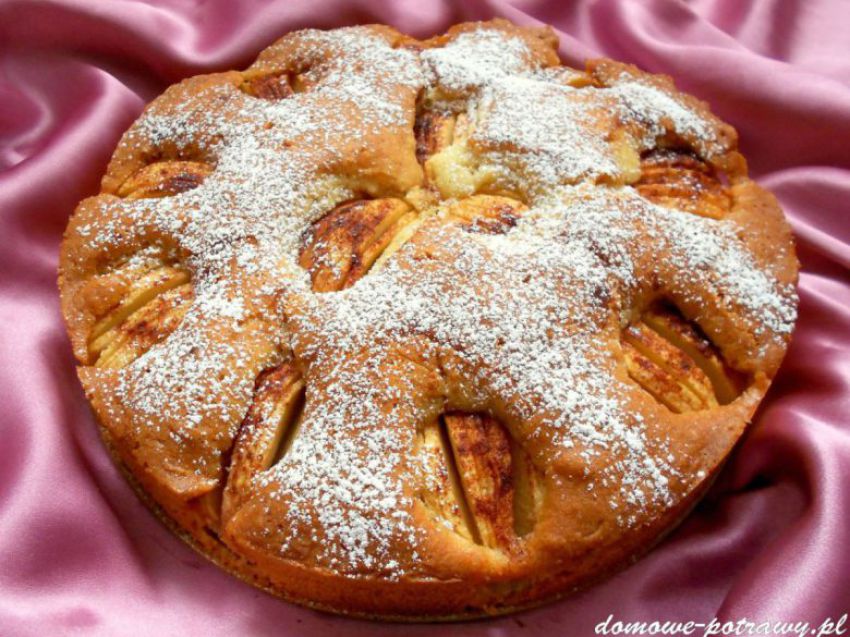 Szybki placek z jabłkami Szybki placek z jabłkami