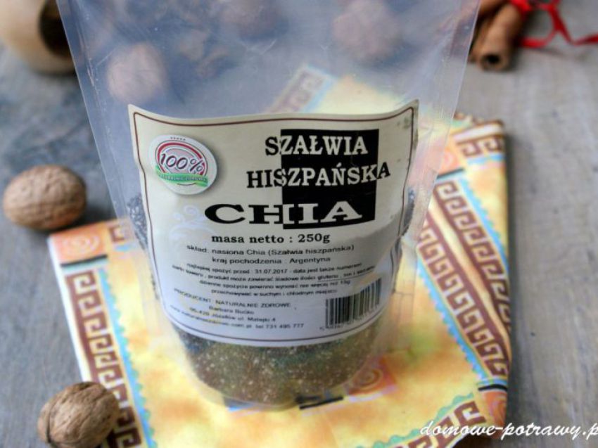 Owsianka z nasionami chia Owsianka z nasionami chia