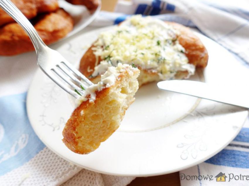 Langosze - węgierskie placki Langosze - węgierskie placki