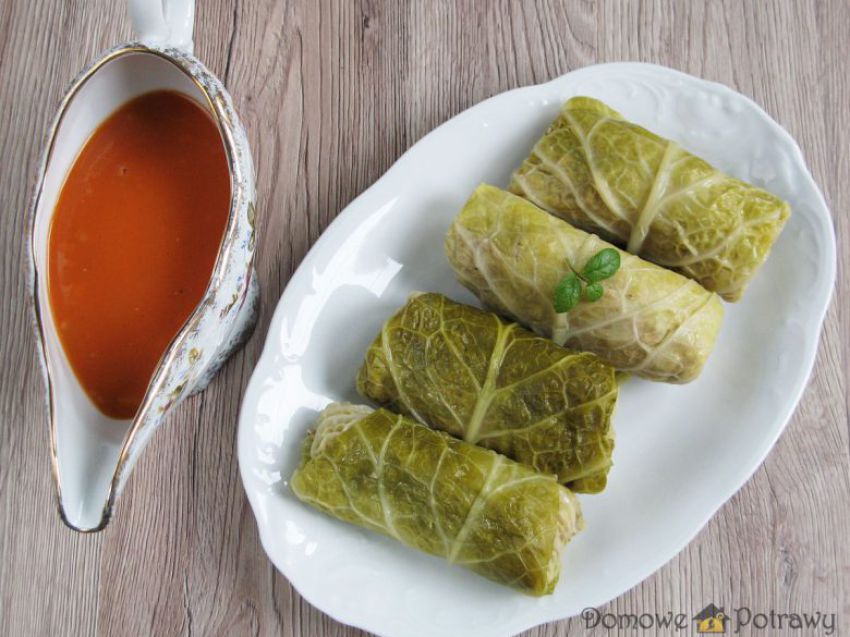 Gołąbki z włoskiej kapusty Gołąbki z włoskiej kapusty