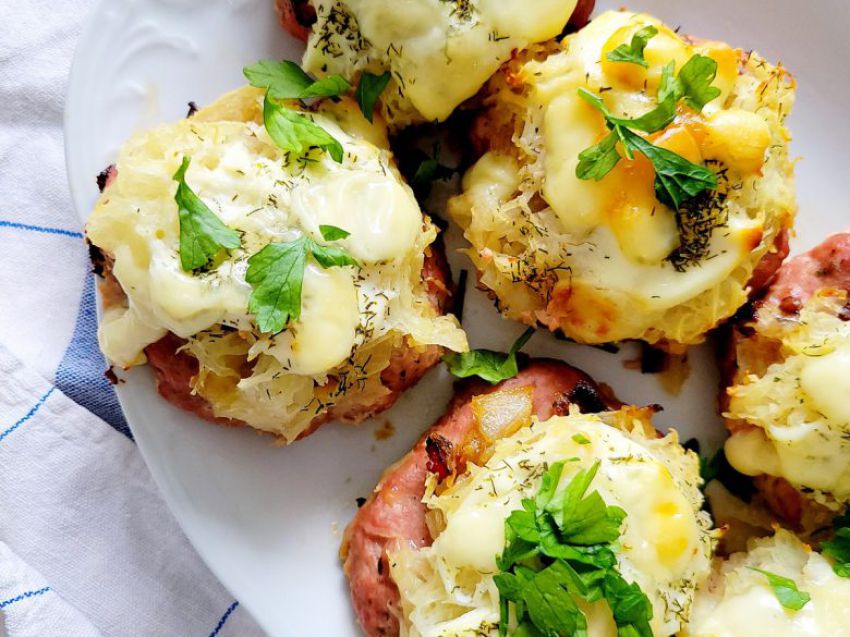 Kotlety mielone zapiekane z piekarnika Kotlety mielone zapiekane z piekarnika