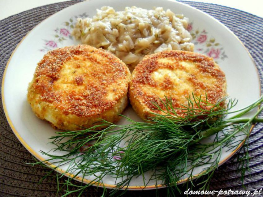 Camembert smażony z ziołami Camembert smażony z ziołami