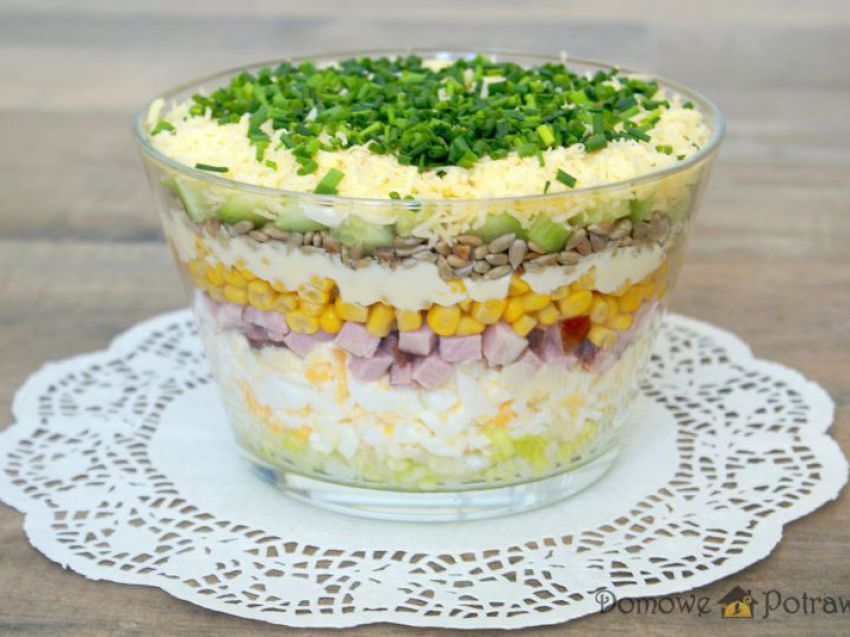 Sałatka warstwowa Sałatka warstwowa