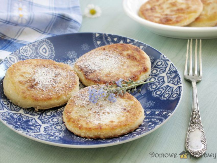 Małdrzyki - placki twarogowe Małdrzyki - placki twarogowe
