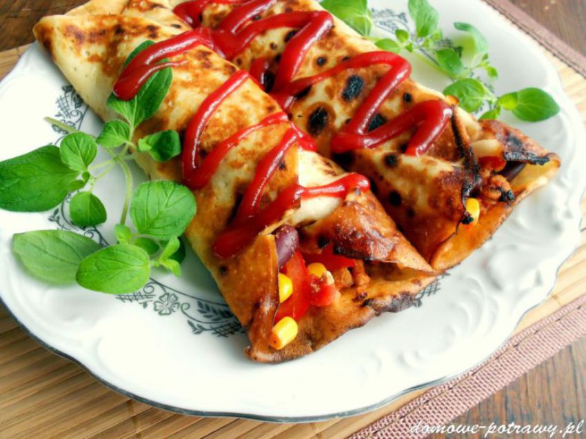 Naleśniki po meksykańsku Naleśniki po meksykańsku