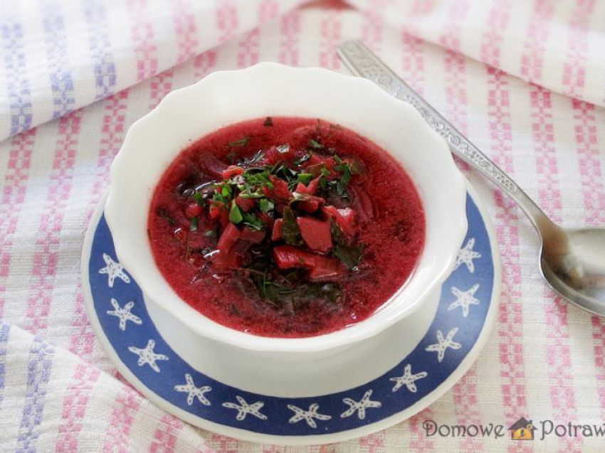 Zupa z botwiny Zupa z botwiny