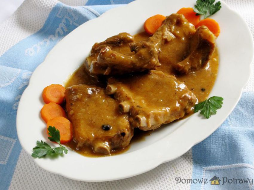 Żeberka w sosie własnym Żeberka w sosie własnym