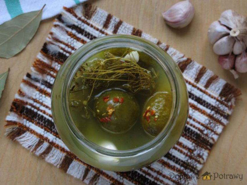 Domowe ogórki kiszone Domowe ogórki kiszone