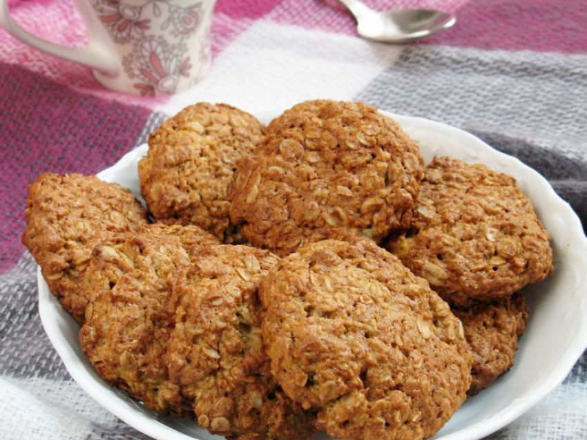 Ciasteczka owsiane z bananem Ciasteczka owsiane z bananem
