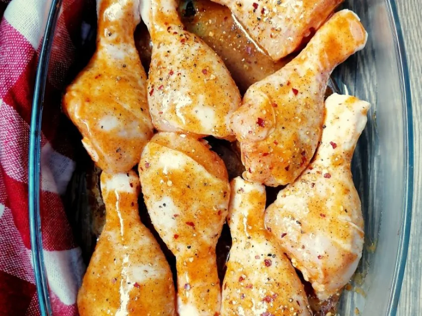 Pieczone udka z kurczaka Pieczone udka z kurczaka
