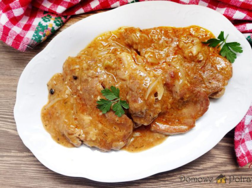 Karkówka w sosie Karkówka w sosie