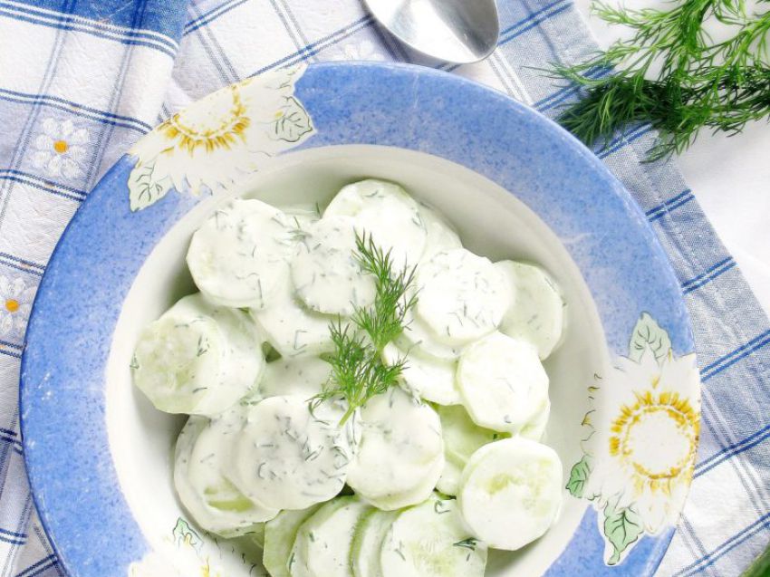 Mizeria z ogórków Mizeria z ogórków