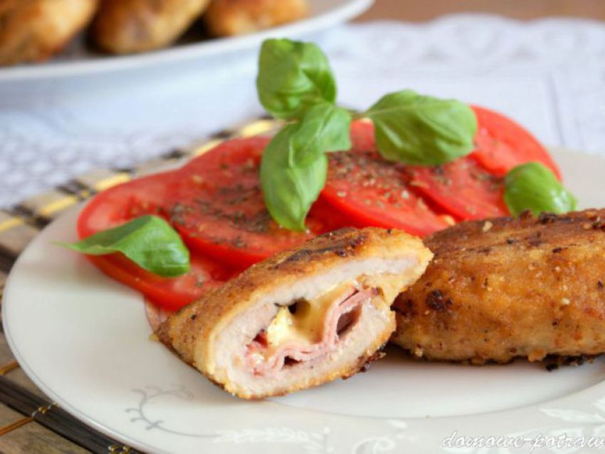 Kotlet Cordon Bleu (kotlet szwajcarski) Kotlet Cordon Bleu (kotlet szwajcarski)