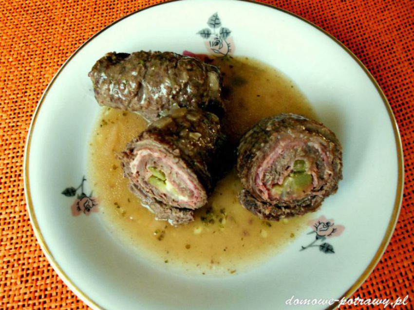 Roladki wołowe Roladki wołowe