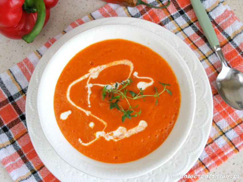 Zupa-krem z papryki Zupa-krem z papryki