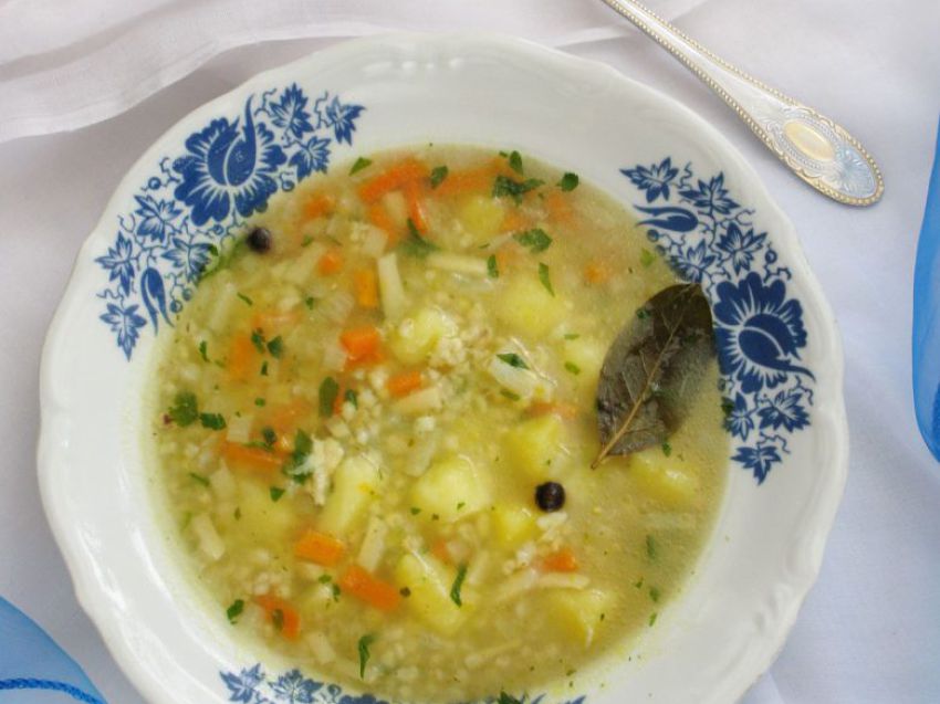 Krupnik na żeberkach Krupnik na żeberkach