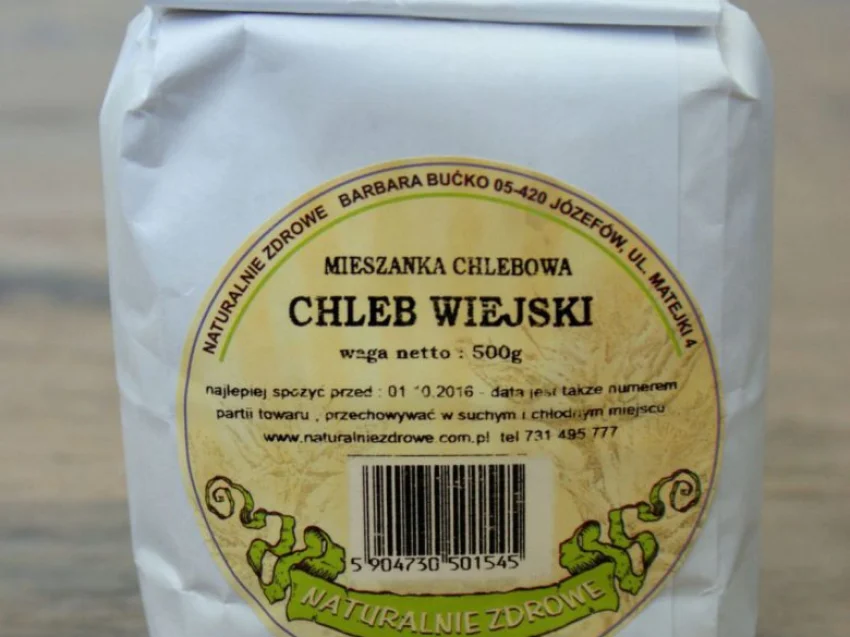 Chleb wiejski z siemieniem lnianym Chleb wiejski z siemieniem lnianym