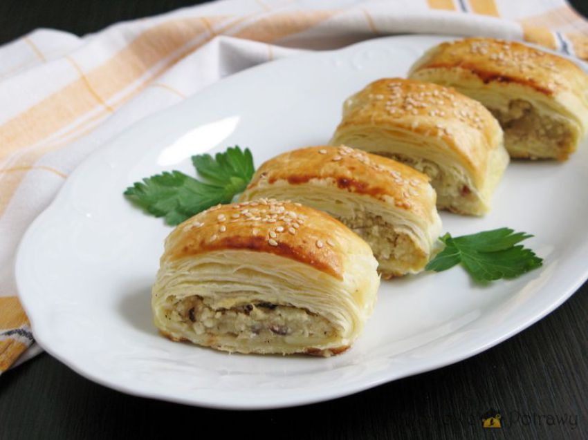 Szybkie paszteciki z farszem ruskim Szybkie paszteciki z farszem ruskim