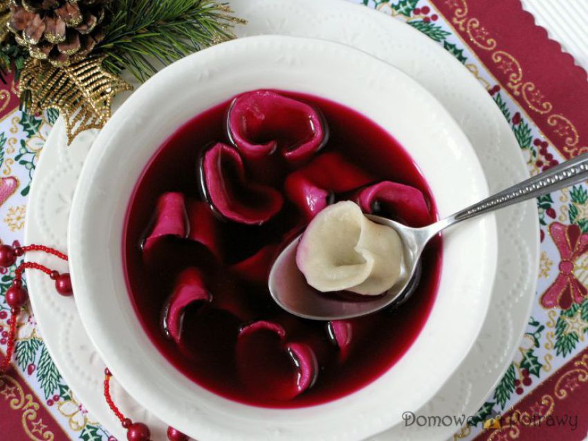 Wigilijny barszcz czerwony Wigilijny barszcz czerwony