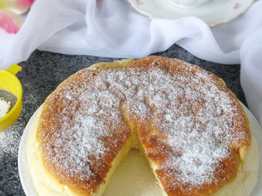 Sernik japoński - 3 składniki Sernik japoński - 3 składniki