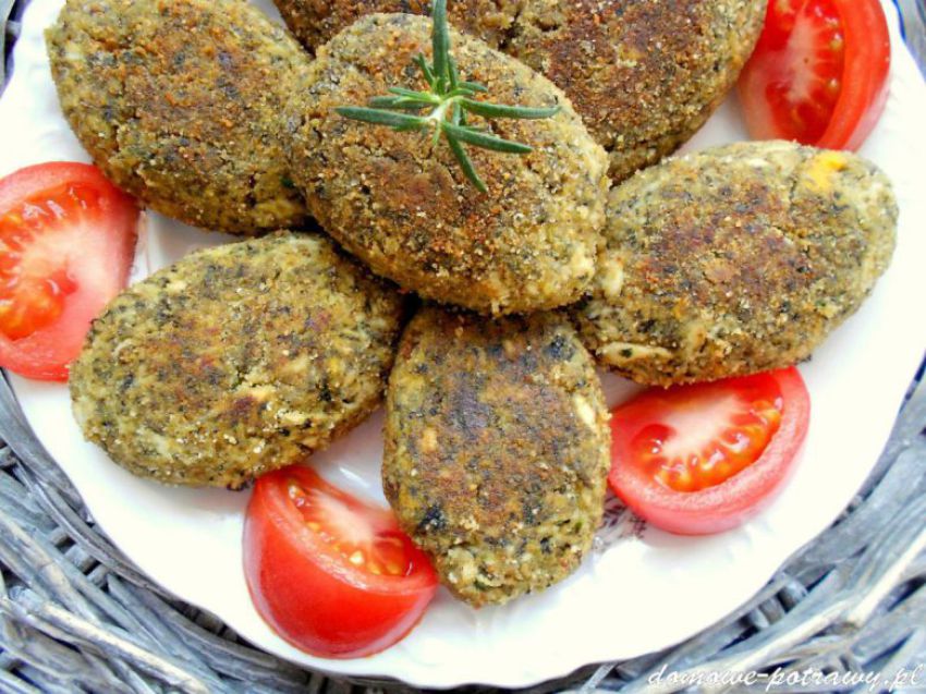 Kotlety jajeczne z pieczarkami Kotlety jajeczne z pieczarkami