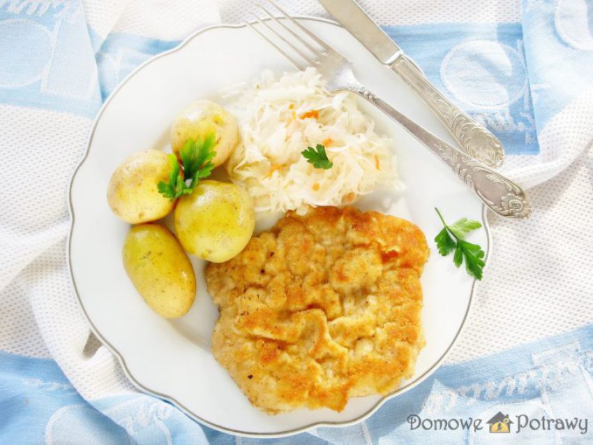 Idealny kotlet schabowy Idealny kotlet schabowy