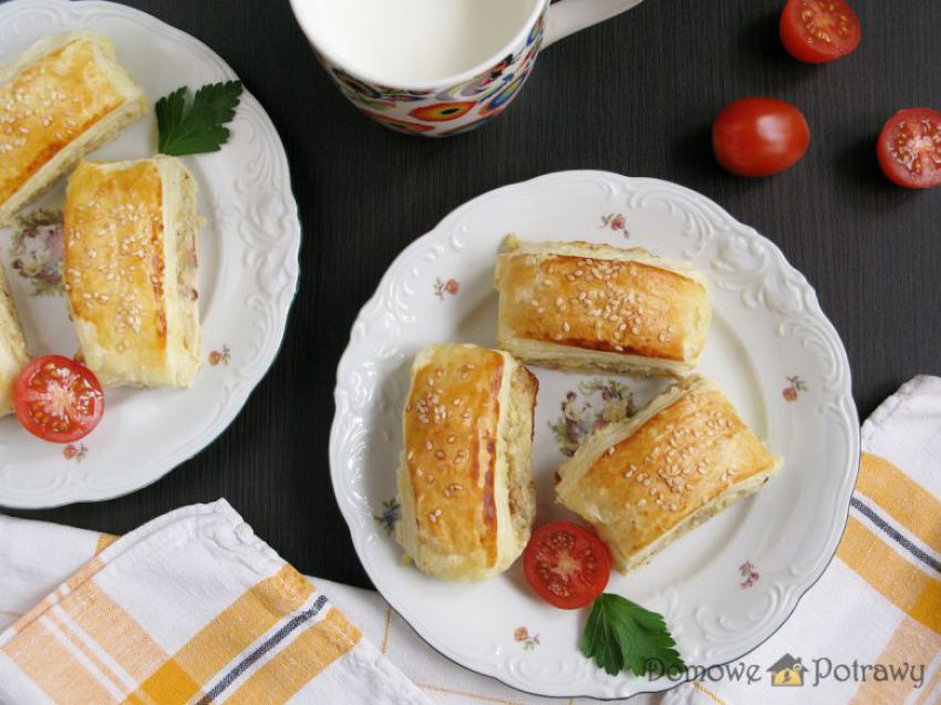 Szybkie paszteciki z farszem ruskim Szybkie paszteciki z farszem ruskim