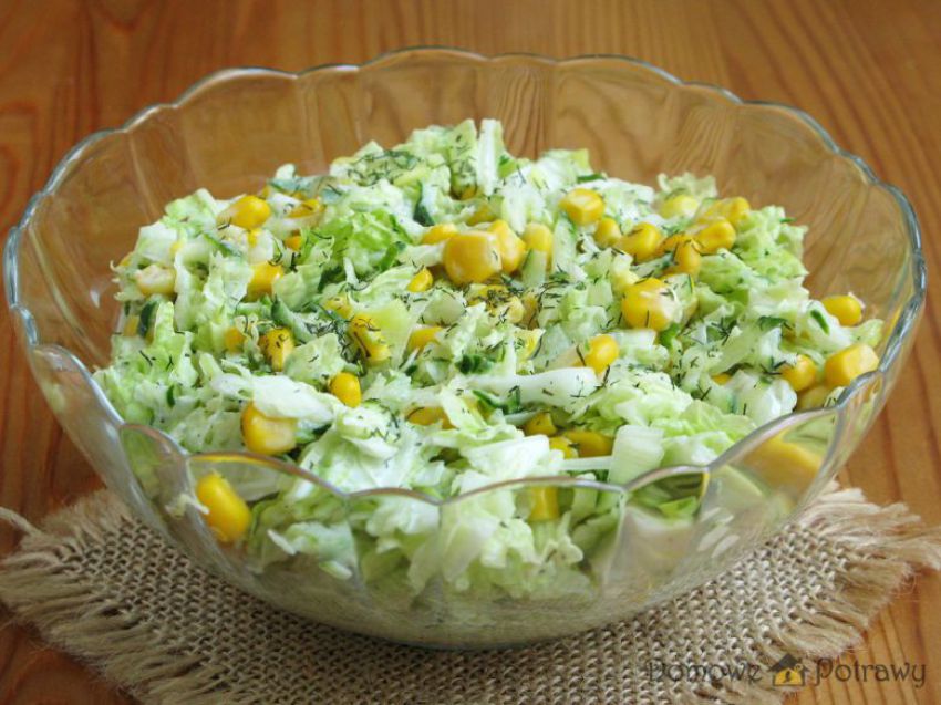 Surówka z kapusty pekińskiej Surówka z kapusty pekińskiej