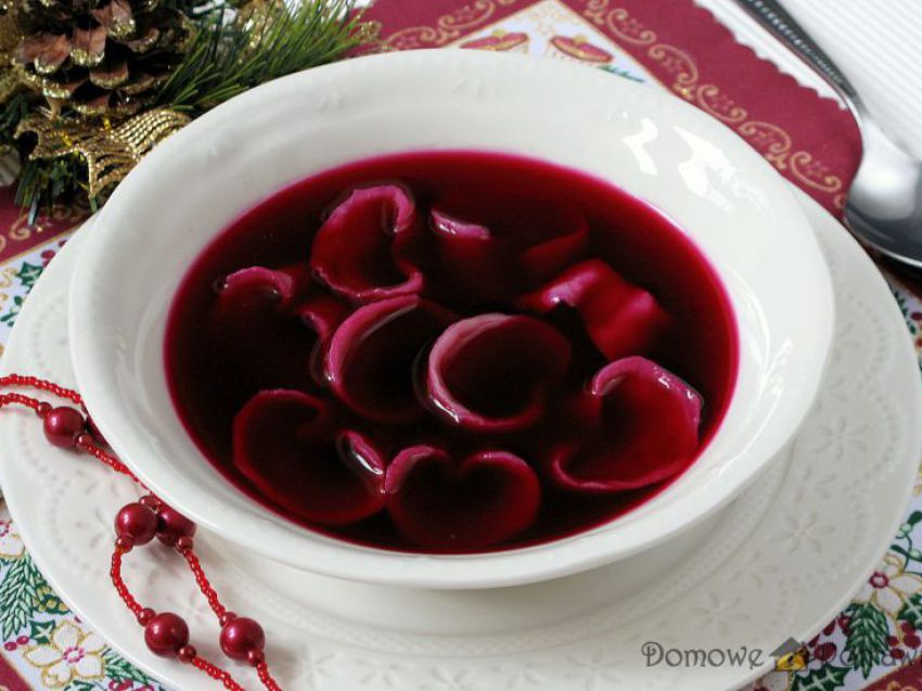 Wigilijny barszcz czerwony Wigilijny barszcz czerwony