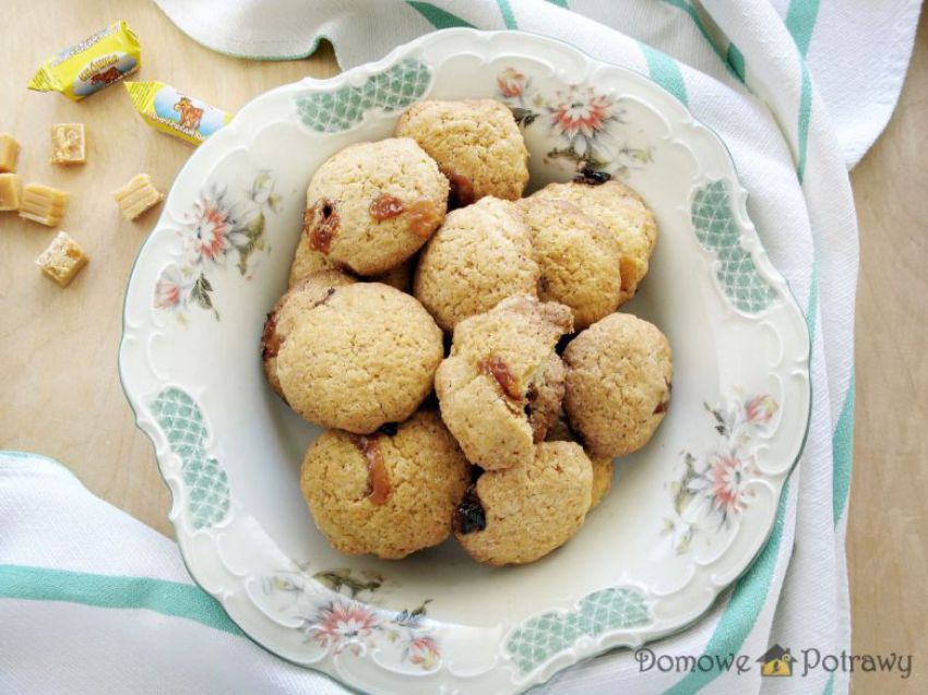 Ciasteczka z krówkami Ciasteczka z krówkami