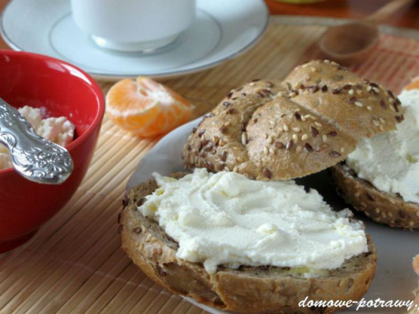 Twarożek z miodem Twarożek z miodem