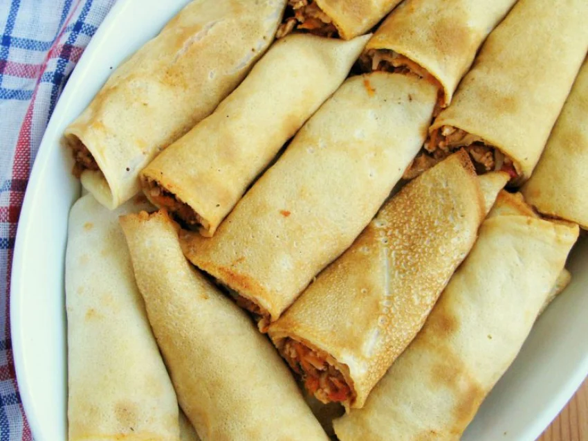 Naleśniki po bolońsku Naleśniki po bolońsku