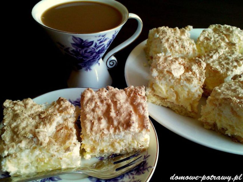 Ciasto ananasowe z kokosem Ciasto ananasowe z kokosem