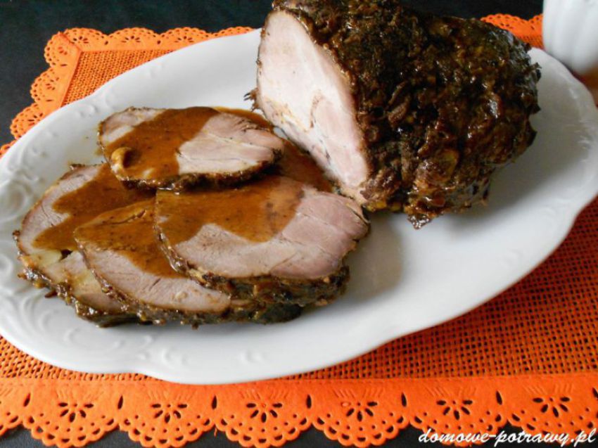 Karkówka pieczona w ziołach prowansalskich Karkówka pieczona w ziołach prowansalskich
