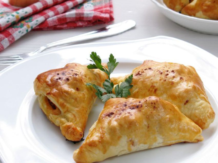 Kurczak w cieście francuskim Kurczak w cieście francuskim