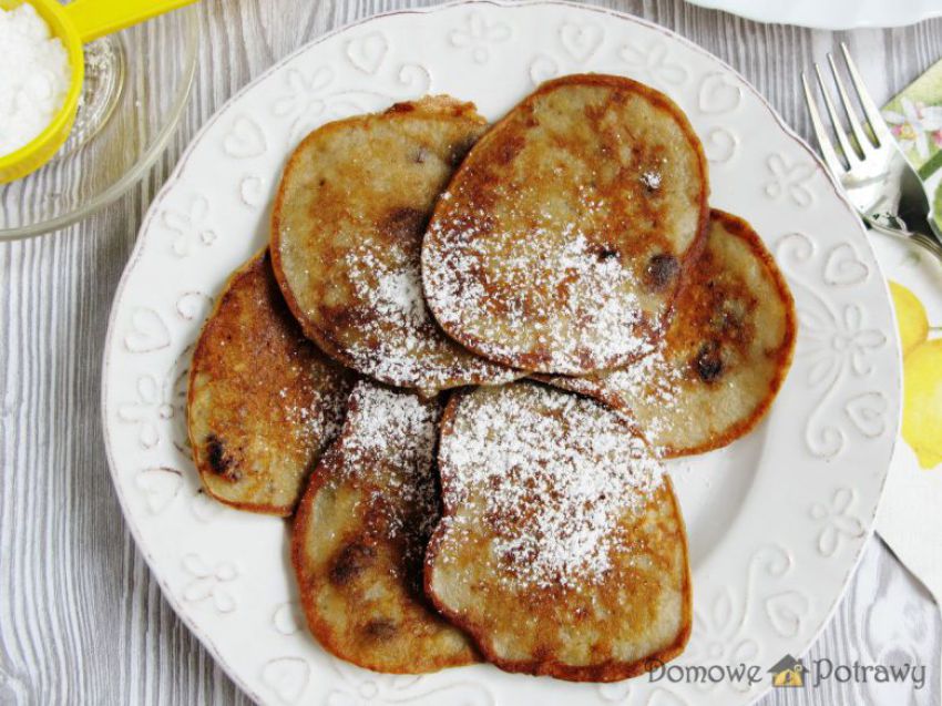 Placuszki bananowe Placuszki bananowe