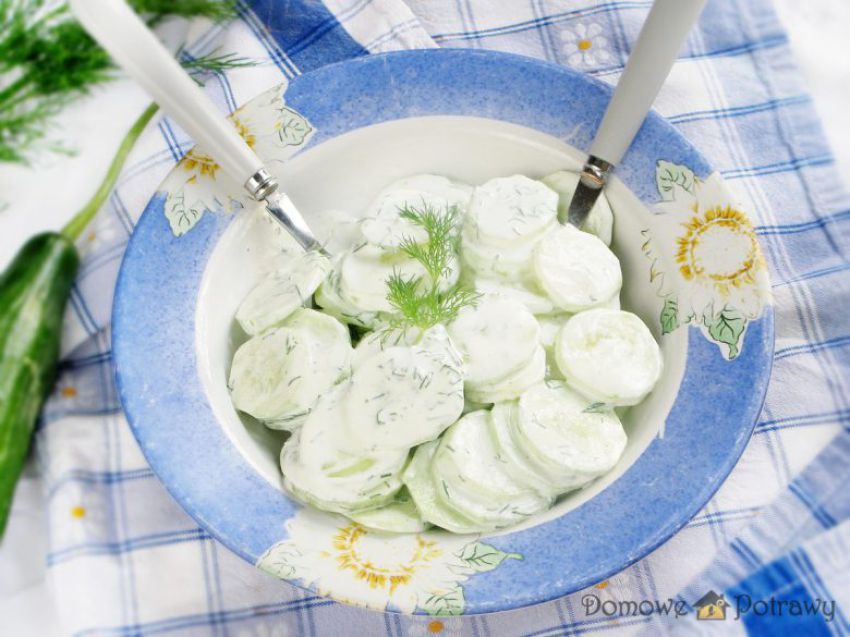 Mizeria z ogórków Mizeria z ogórków