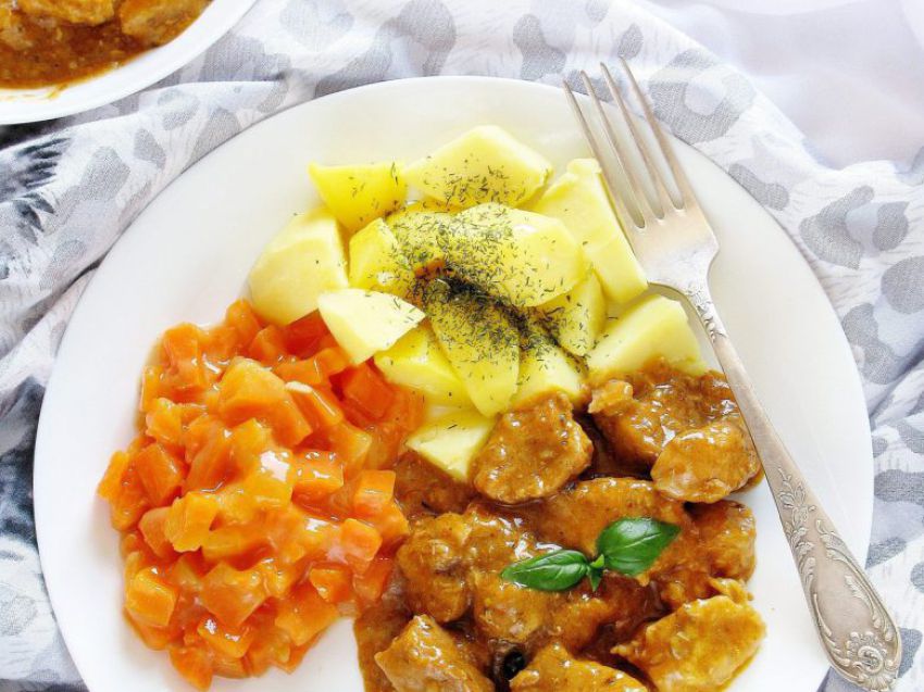 Gulasz z szynki Gulasz z szynki