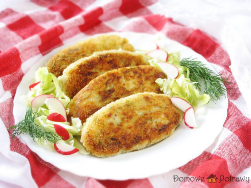 Kotlety ziemniaczane z kapustą młodą Kotlety ziemniaczane z kapustą młodą