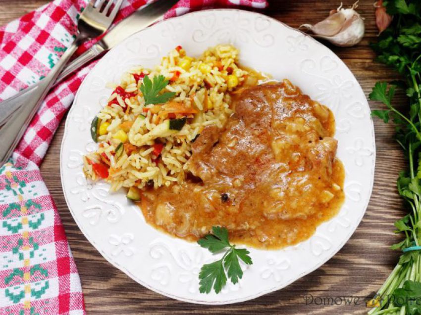 Karkówka w sosie Karkówka w sosie