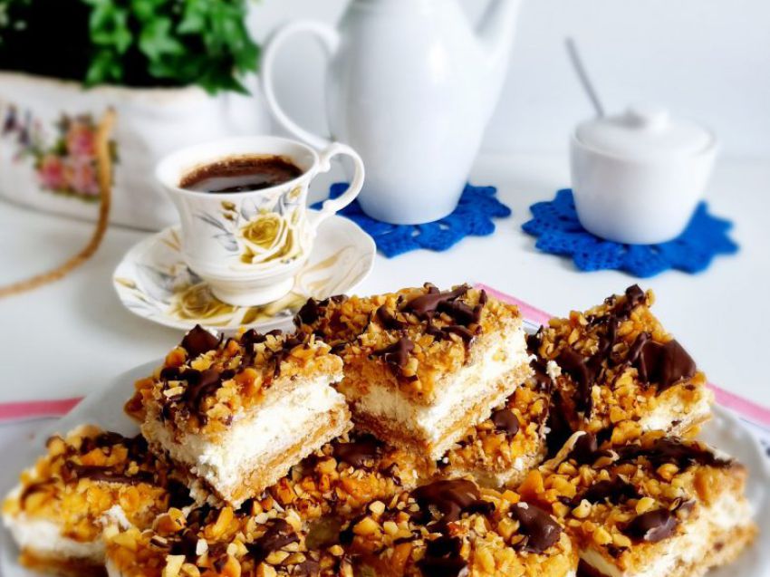 Ciasto Krówka bez pieczenia Ciasto Krówka bez pieczenia