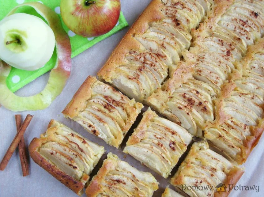 Ciasto na maślance z jabłkami Ciasto na maślance z jabłkami