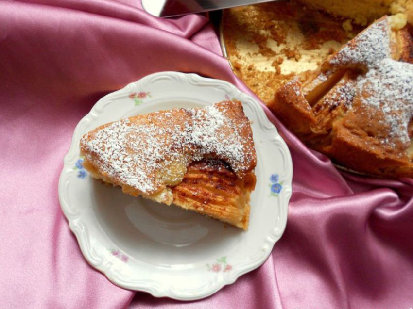 Szybki placek z jabłkami Szybki placek z jabłkami