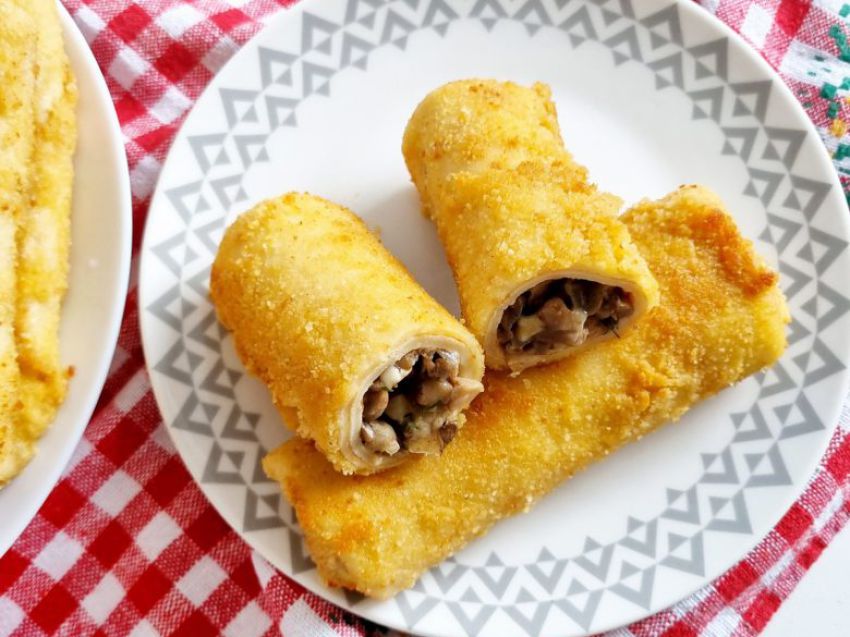 Krokiety z pieczarkami i serem Krokiety z pieczarkami i serem