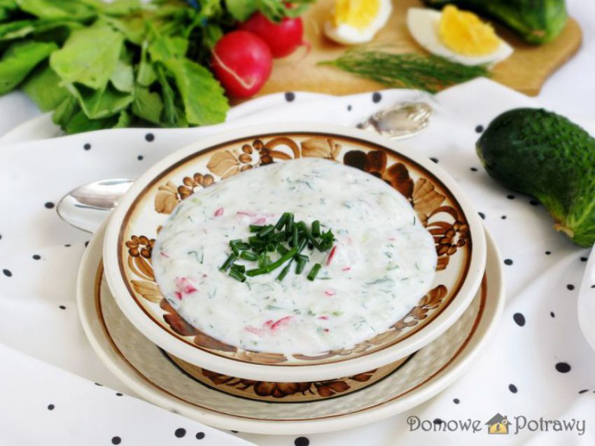 Chłodnik z ogórków Chłodnik z ogórków