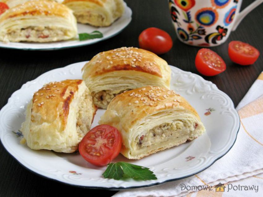 Szybkie paszteciki z farszem ruskim Szybkie paszteciki z farszem ruskim